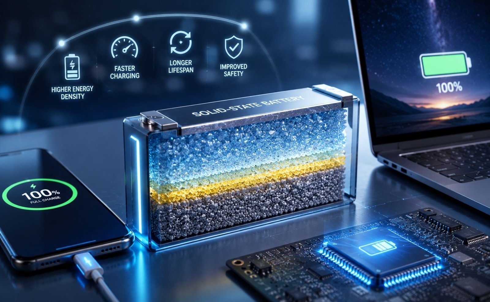 Baterai Solid-State Apakah Benar Akan Mengakhiri Anxiety Baterai HP & Laptop di 2026